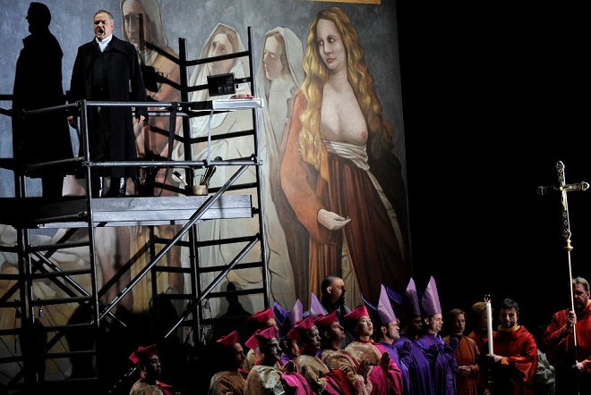 G. Puccini: Tosca - Semperoper Drážďany (foto Matthias Creutziger)