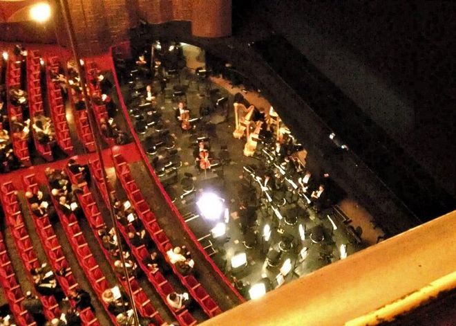 Orchestřiště Metropolitní opery (foto archiv)