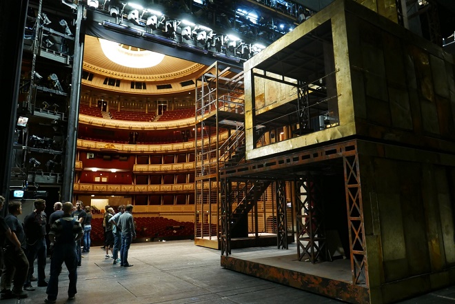 Ch. W. Gluck: Armide - záběr ze zkoušek - Wiener Staatsoper 2016 (foto Ella Gallieni)