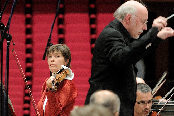 Hana Kotková a Johannes Kalitzke - Ostravské dny 2013 (foto archiv OCNH)