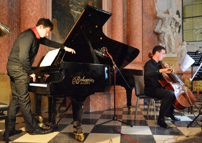 Lichtzwang - Marek Keprt, Jiří Fajkus - MusicOlomouc 2016 (foto MusicOlomouc / Petra Kožušníková - Marek Otava)