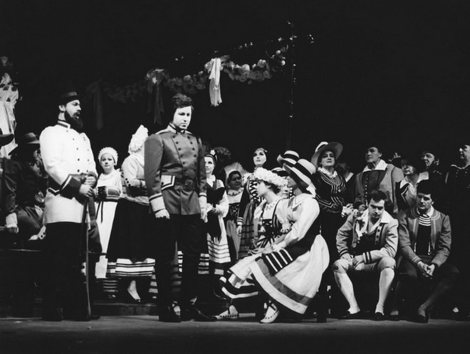 Carl Maria von Weber: Čarostřelec (režie: Jan Kačer) - Státní divadlo Ostrava 1979 (foto © Vladimír Dvořák/Divadelní ústav)