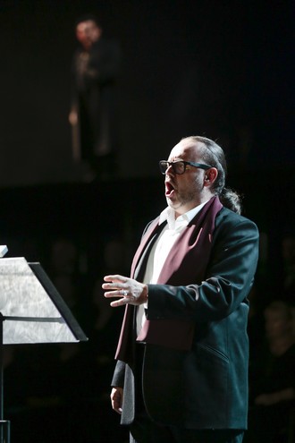 Hector Berlioz: Faustovo prekliatie - Ľudovít Ludha (Faust) - SND Bratislava 2016 (foto Ctibor Bachratý/SND Bratislava)