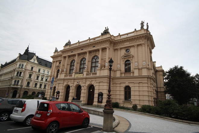 Šaldovo divadlo Liberec (zdroj commons.wikimedia.org/Jiří Sedláček-Frettie)