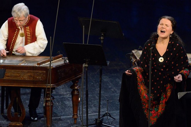 Písňové studánky Leoše Janáčka - Ludmila Vašková a Ensemble Flair - Musica Pura 2016 (foto Ivan Korč)