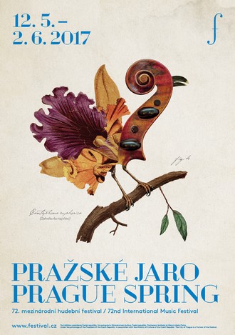 Pražské jaro 2017 - nový vizuál (foto © Pražské jaro, Dynamo Design)