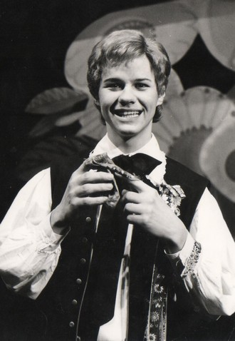 Bedřich Smetana: Prodaná nevěsta - Zbyněk Brabec (Vašek) - DJKT Plzeň (foto archiv DJKT Plzeň)