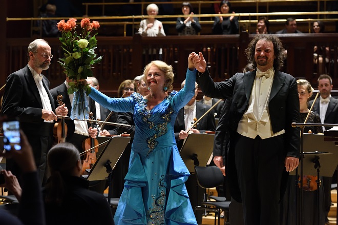 Edita Gruberová Gala - Edita Gruberová, Peter Valentovič, Symfonický orchestr hl. m. Prahy FOK - Praha 30.11.2016 (foto FOK)