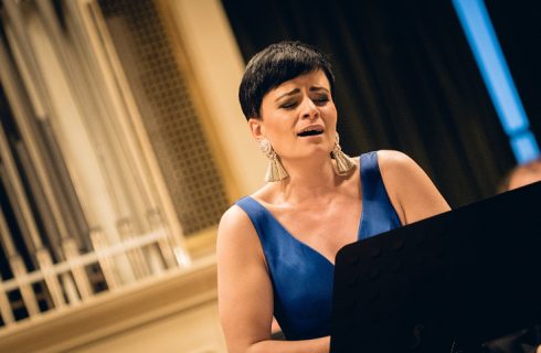 Lenka Cafourková, Filharmonie Brno 2019 (foto Vojtěch Kába)