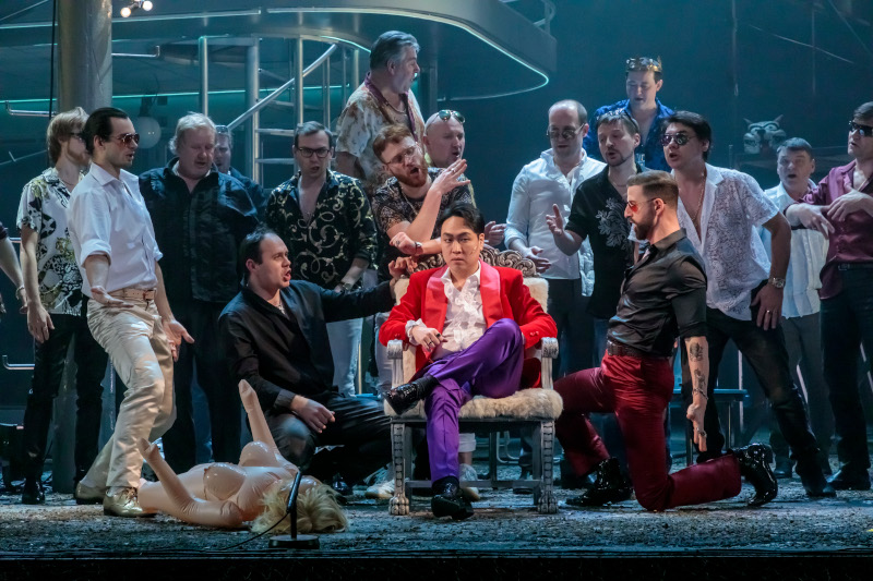 G. Verdi: Rigoletto - Kyungho Kim, Csaba Kotlár, Sbor Státní opery - Státní opera 2021 (foto Jan Pohribný)