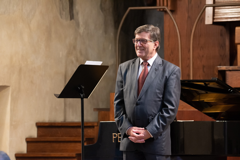 Ředitel Mezinárodního hudebního festivalu Leoše Janáčka Jaromír Javůrek (foto Dalibor Válek)