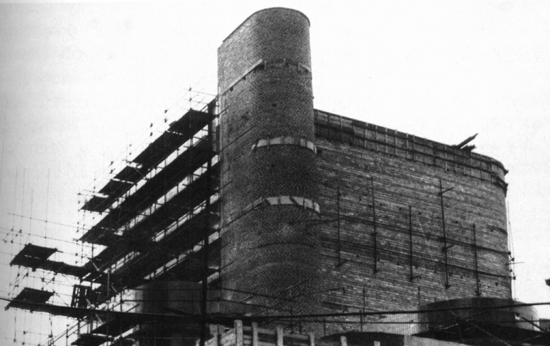 Divadlo Jiřího Myrona po požáru v rekonstrukci (archiv Národního divadla moravskoslezského)
