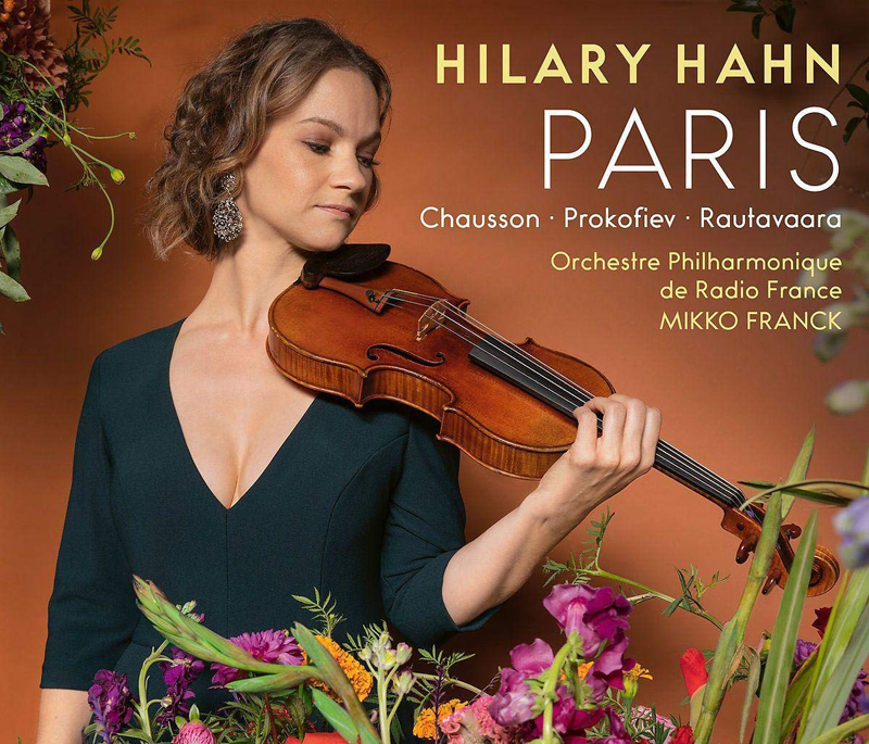 CD: Hilary Hahn - Paris (foto Deutsche Grammophon)