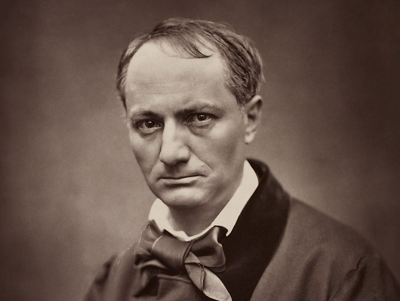 Charles Baudelaire 1863 (foto Étienne Carjat)
