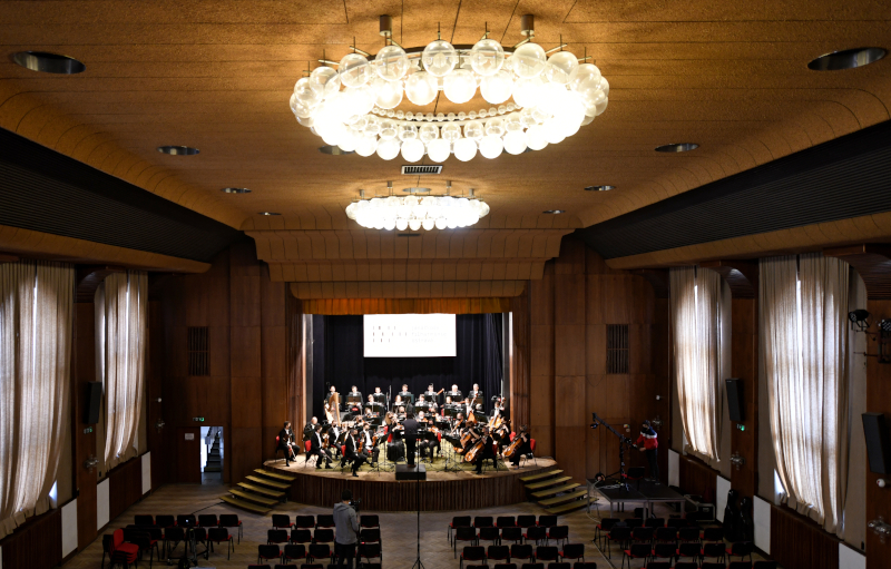 Janáčkova filharmonie Ostrava a Gabriel Bebeselea: Bartók a Ravel 2021 (foto Martin Straka)