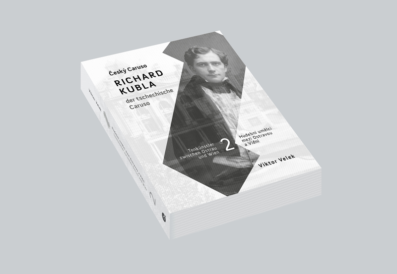 V. Velek: Richard Kubla - Český Caruso - Obálka (zdroj Viktor Velek)