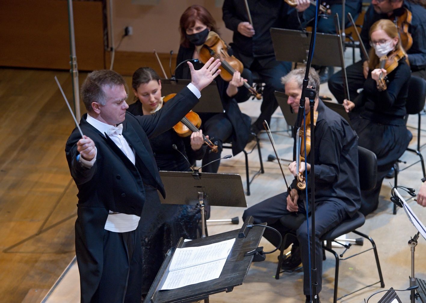 Marek Štryncl a Musica Florea - Dvořákova Olomouc 2021 (foto Moravská filharmonie Olomouc)