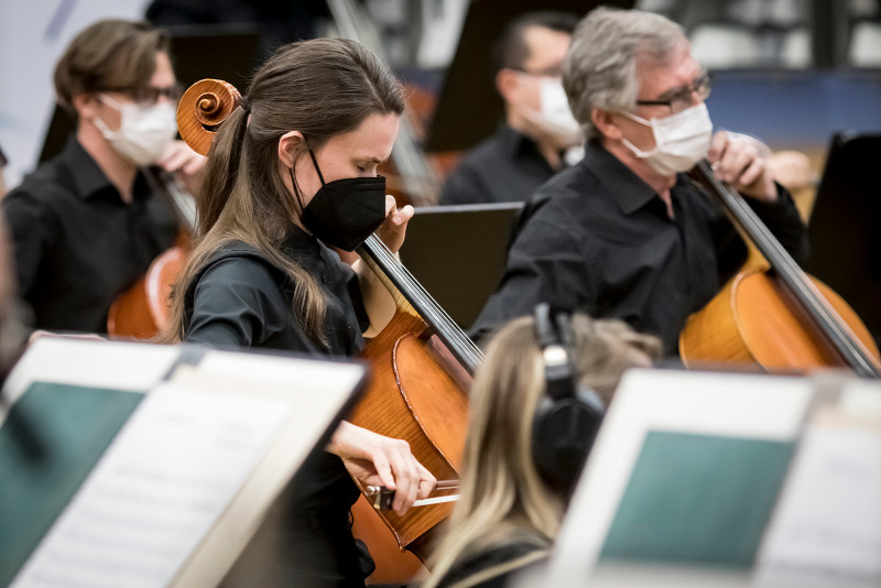 Symfonický orchestr Českého rozhlasu (foto Vojtěch Brtnický)