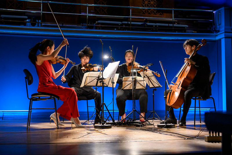 Arete String Quartet - Mezinárodní hudební soutěž Pražské jaro, 2021 (foto Petra Hajská)