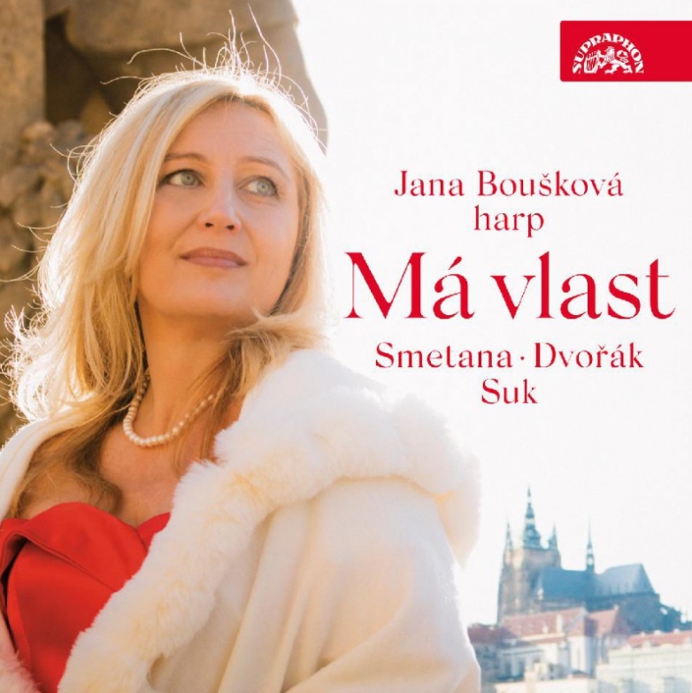 Jana Boušková: přebal CD Má vlast (foto Supraphon)
