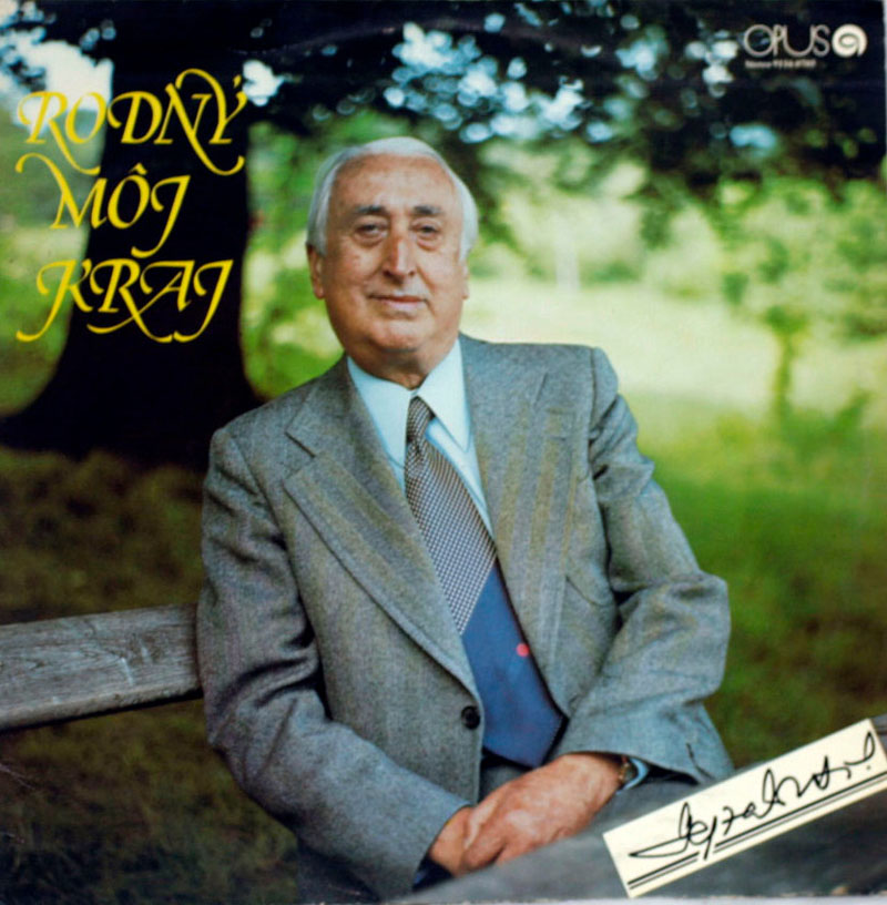 Gejza Dusík: LP Rodný moj kraj, 1978 (foto Vydavateľstvo OPUS)