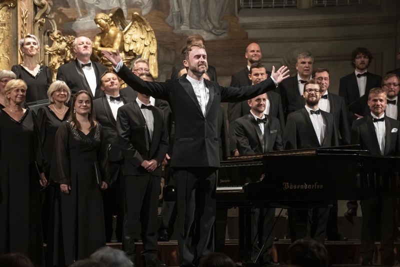 Pražské jaro 2019: Pražský filharmonický sbor, Lukáš Vasilek (foto Petra Hajská)