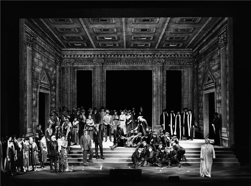 R. Wagner: Rienzi - Státní opera 1991 (foto Oldřich Pernica)