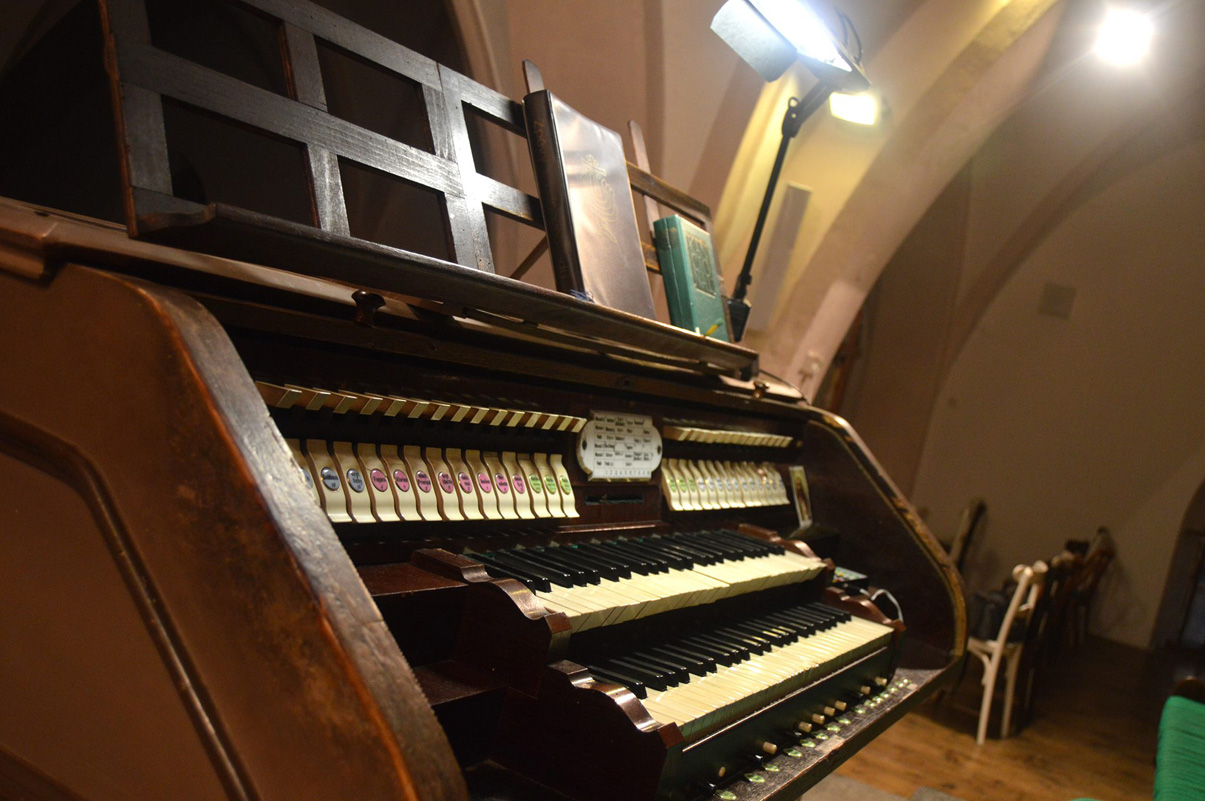 Varhany v kostele sv. Jakuba – Chotěboř (foto Spolek pro opravu varhan v kostele sv. Jakuba v Chotěboři)