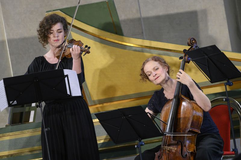 Barokní podvečery, Daphnis et Chloé, 28. června 2021: Collegium Marianum, Małgorzata Malke, Hana Fleková (foto Petra Hajská)