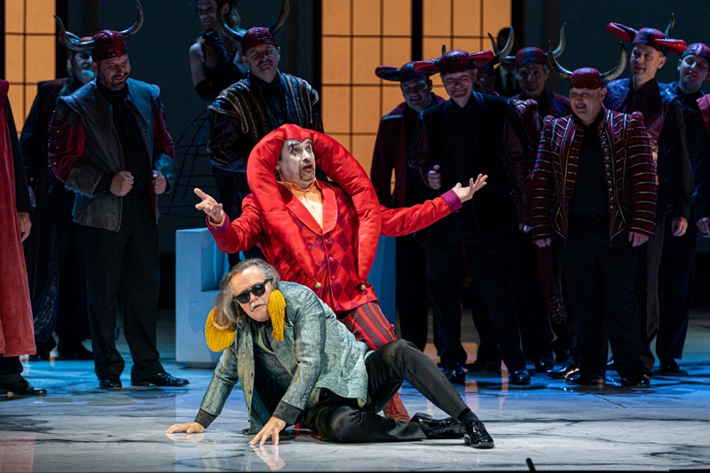 Rigoletto: Dalibor Jenis a Juraj Peter (foto Slovenské národné divadlo)