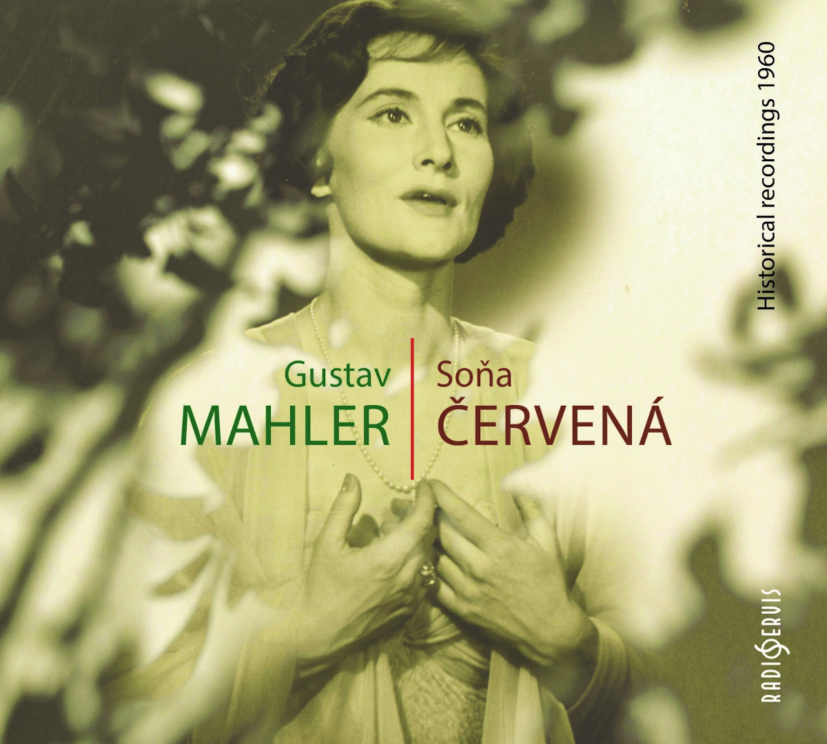 CD: Gustav Mahler/Soňa Červená (foto Radioservis)