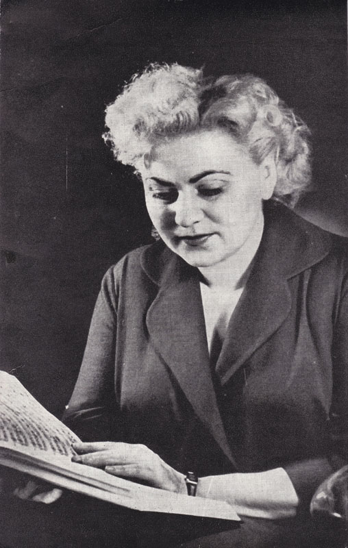 Marie Rathouská civilní foto 60. léta (foto se souhlasem Jiřího Bartoloměje Struze)