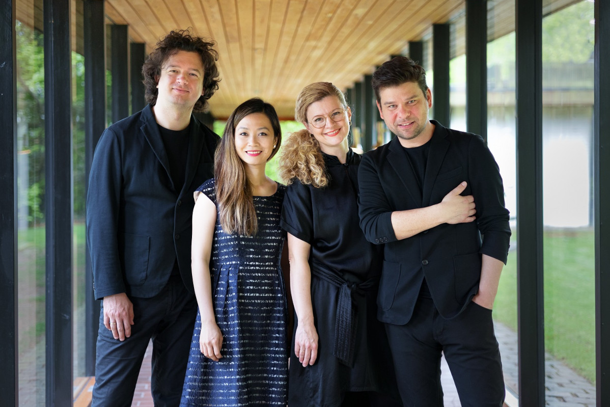 Pavel Haas Quartet - Marek Zwiebel, Luosha Fang, Veronika Jarůšková a Peter Jarůšek (foto Boris Giltburg)