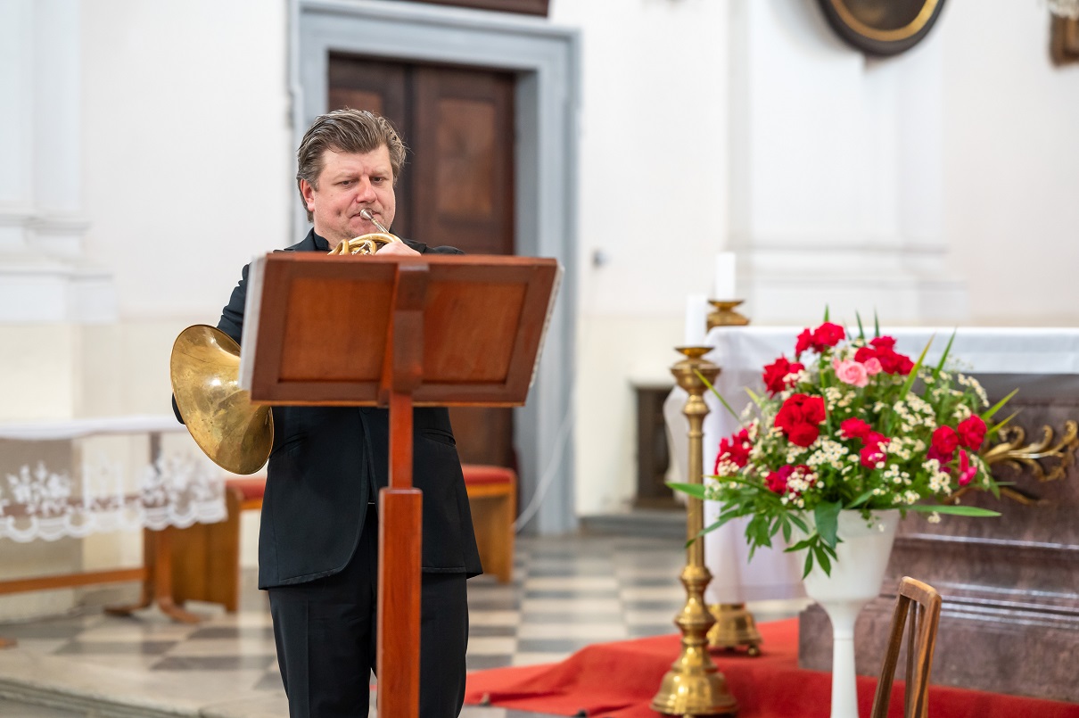 Radek Baborák - Klášterní hudební slavnosti 2021 (foto Jiří Kučera)