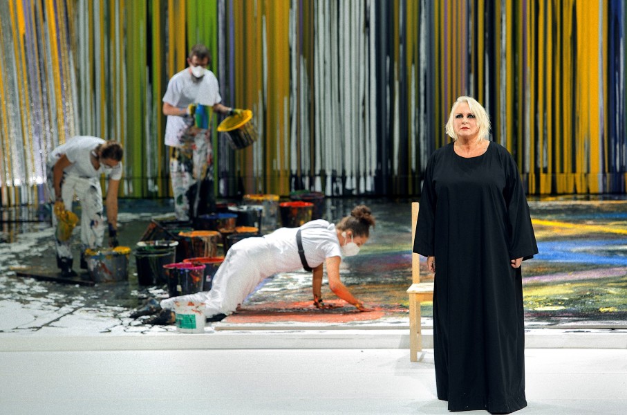 Iréne Theorin (Brünnhilde), Die Walküre, Bayreuther Festspiele 2021 (zdroj Bayreuther Festspiele, Enrico Nawrath)