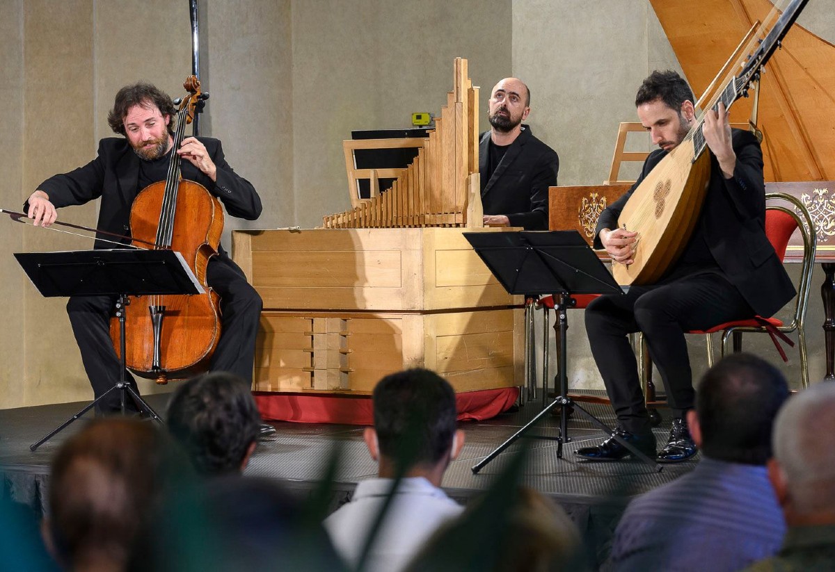 Il violoncello Brillante, La Ritirata, 28. července 2021, Strahovský klášter (zdroj Letní slavnosti staré hudby)
