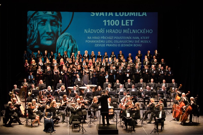 Antonín Dvořák: Oratorium Svatá Ludmila, 4. září 2021, Divadlo J. K. Tyla v Plzni, Nová scéna (zdroj Irena Štěrbová)