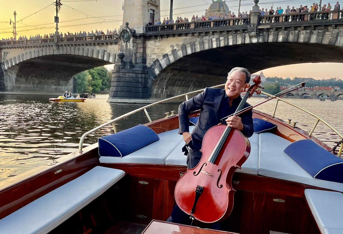 Yo-Yo Ma, The Bach Project, Praha 4. září 2021 (foto Stepan Rusnak, zdroj Struny podzimu)
