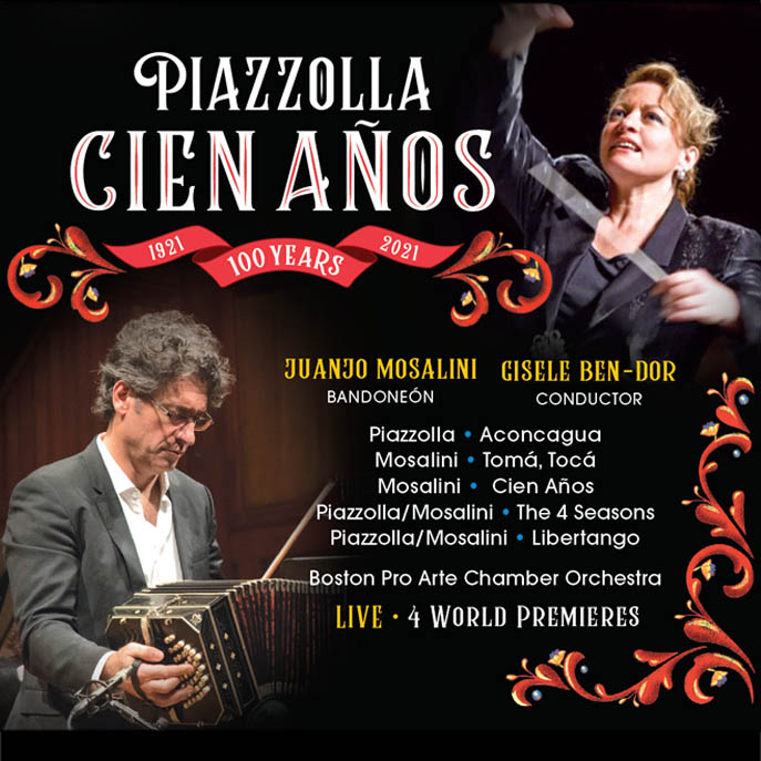 CD: Piazzolla - Cien Años (zdroj Centaur Records)