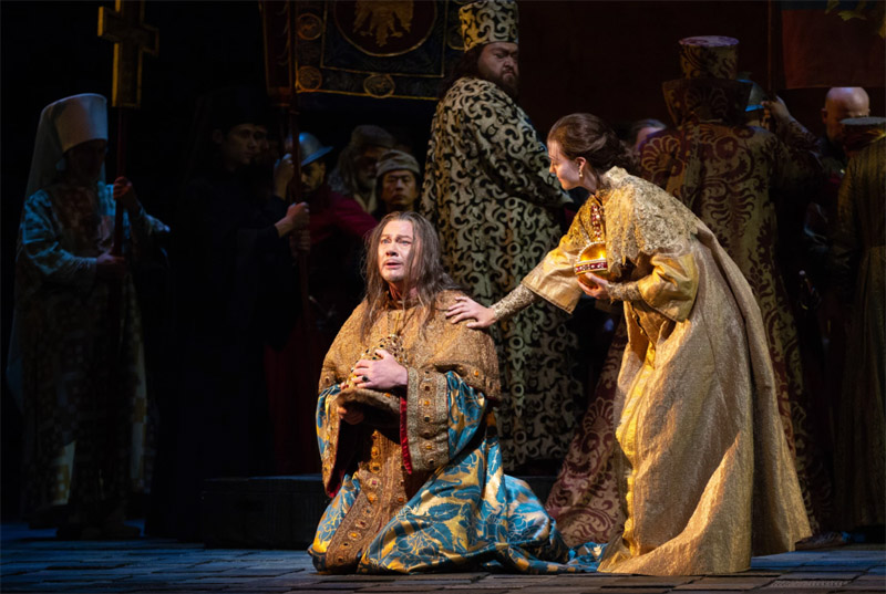 The Metropolitan Opera New York, M. P. Musorgskij, Boris Godunov: René Pape (foto Marty Sohl)