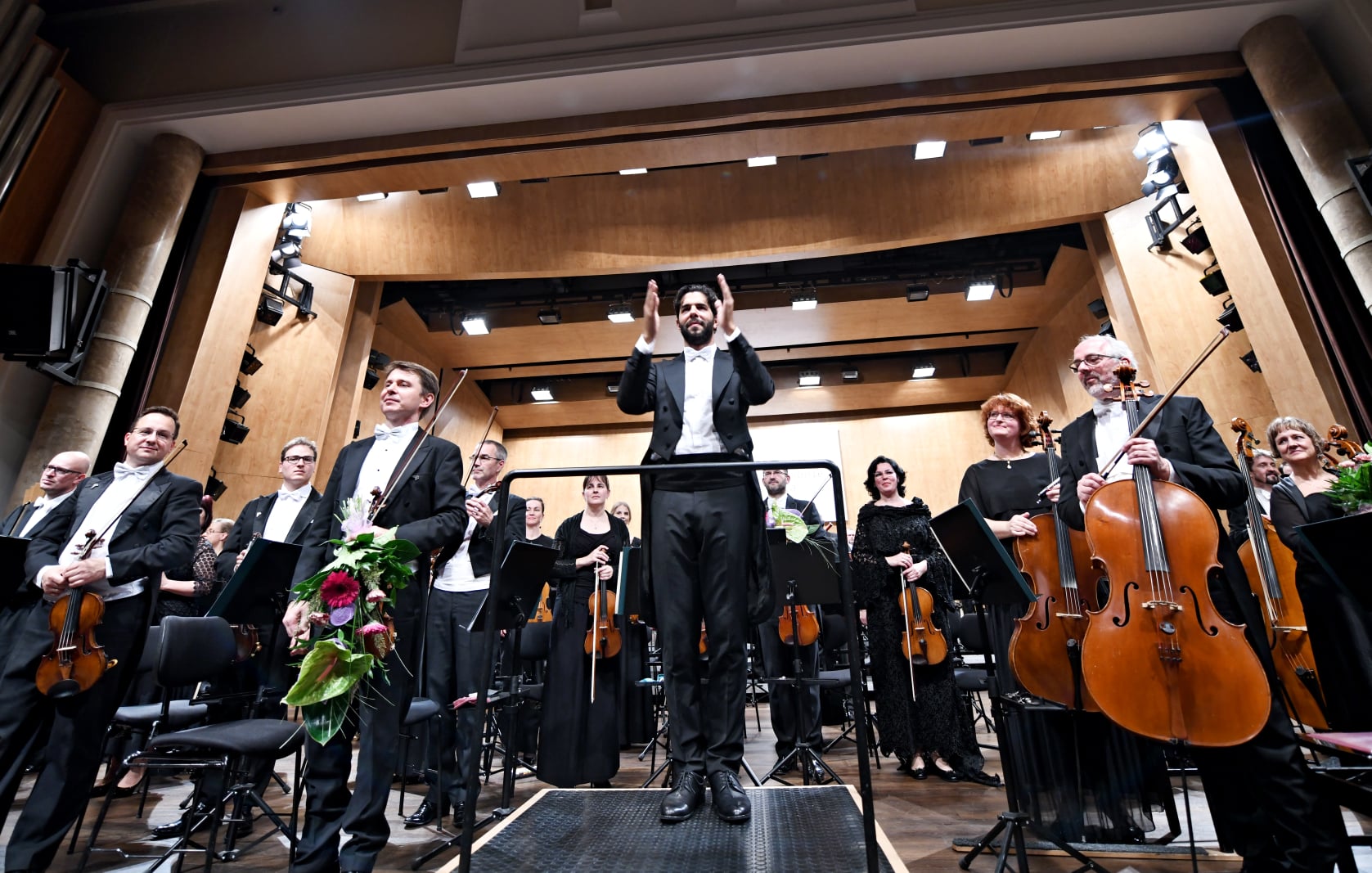 Domingo Hindoyan a Janáčkova filharmonie Ostrava - Zahajovací koncert JFO 2021 (foto Martin Straka)