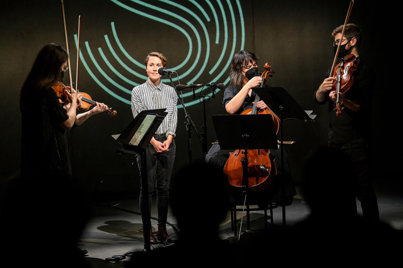 Struny podzimu – Caroline Shaw & Attacca Quartet 19. října 2021 (zdroj Struny podzimu)