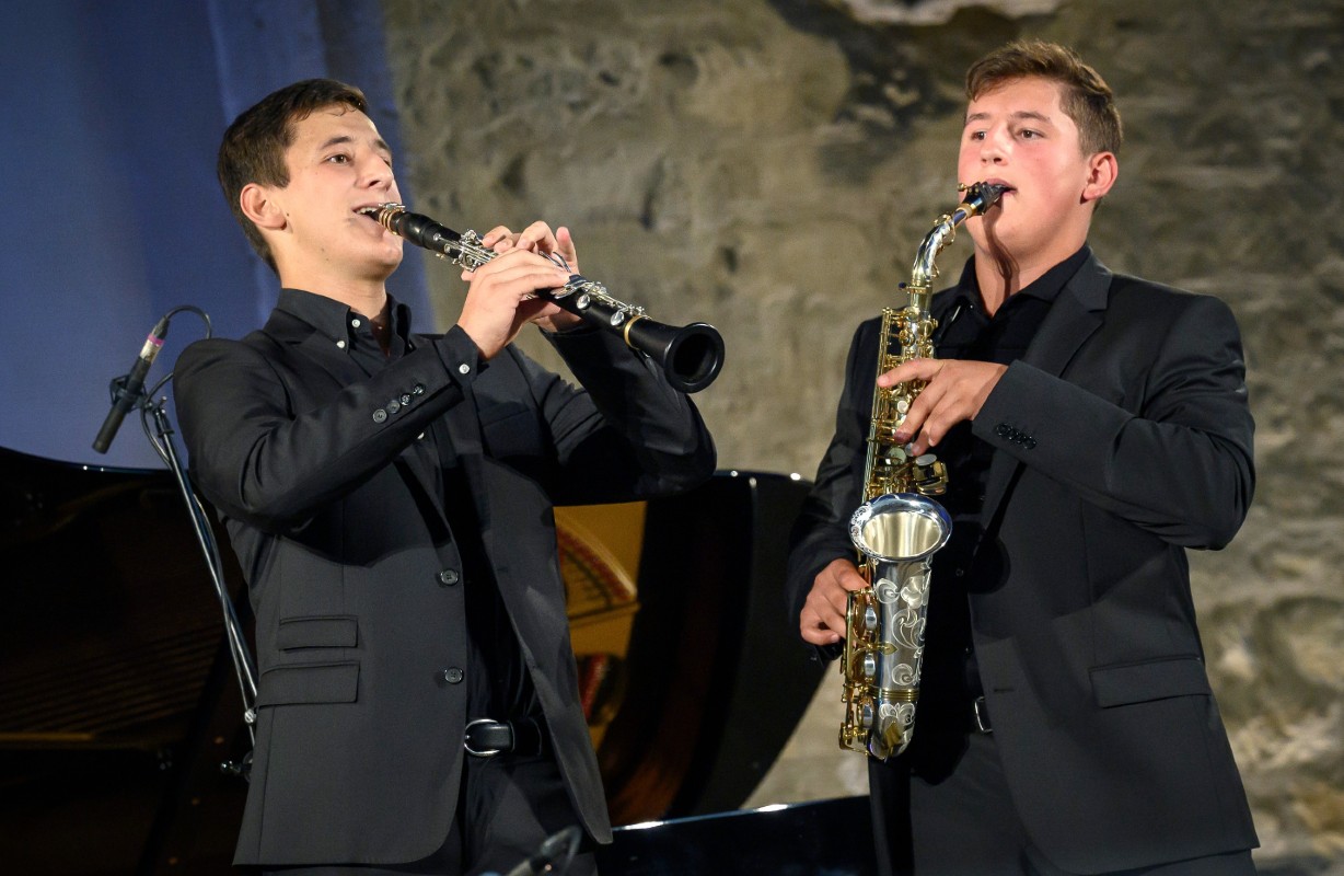 Bence a Márton Bubregovi, Concertino Praga 2021 (zdroj Concertino Praga, foto Petra Hajská)
