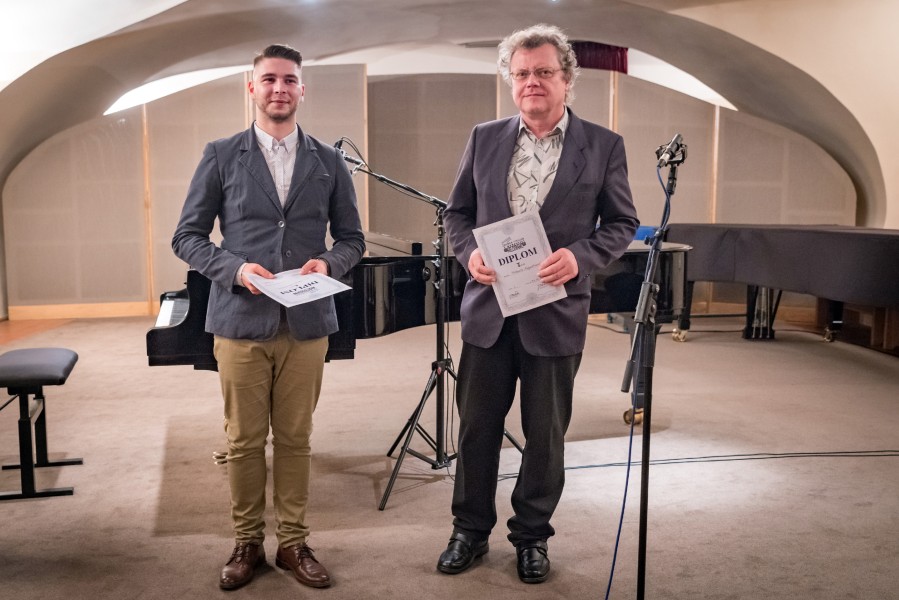 Daniel Poledňák a Michaela Augustinová – zastoupena otcem (zdroj Jiří Bezděk)