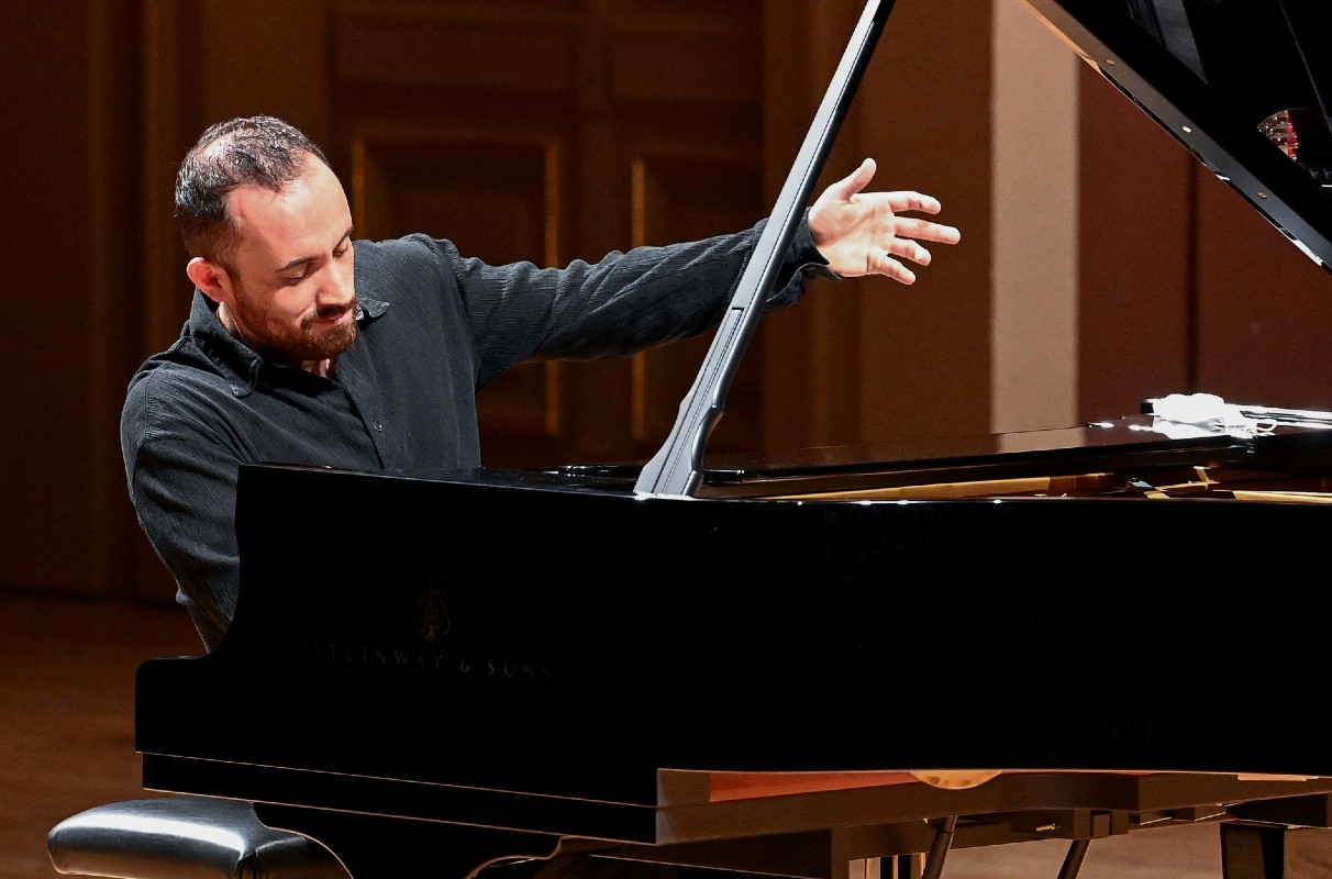 Klavírní festival Rudolfa Firkušného, Igor Levit 2. listopadu 2021, Rudolfinum (zdroj Pražské jaro, foto Ivan Malý)