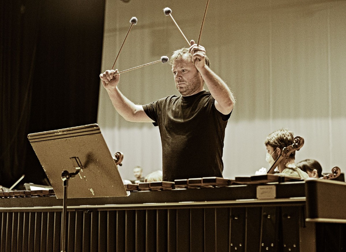Colin Currie (zdroj Filharmonie Hradec Králové, foto Jura Tros)
