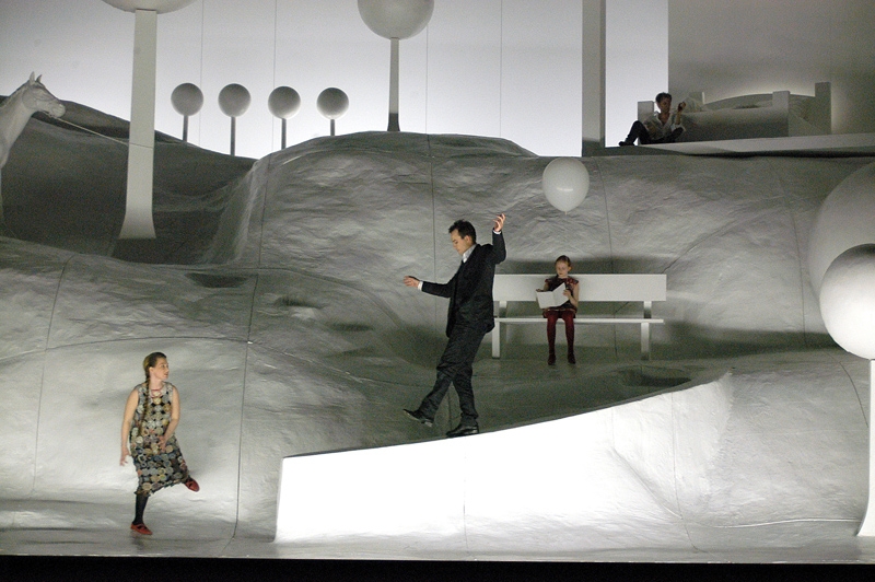 Oper Leipzig, Der schwarze Mönch, 2006 (foto Andrea Birkigt)