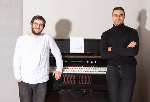Ian Mikyska a Miroslav Beinhauer (foto Matěj Procházka)