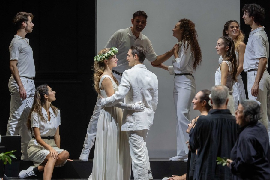 Claudio Monteverdi: L'Orfeo, Teatro Comunale Alighieri v koprodukci s Teatro Comunale di Ferrara (foto Zani Casadio)