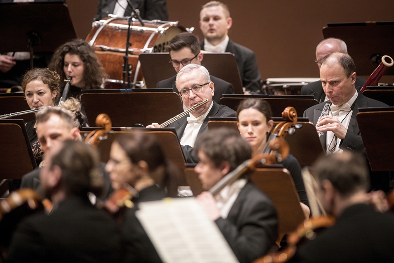 Symfonický orchestr Českého rozhlasu: Harfa Emmanuela Ceyssona, 3. ledna 2022 (foto Vojtěch Brtnický)